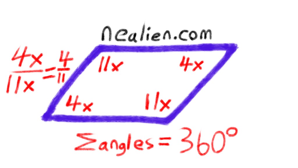 Angles Of A Parallelogram 1072