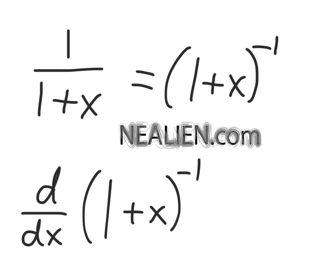 how-do-we-find-the-derivative-of-1-1-x